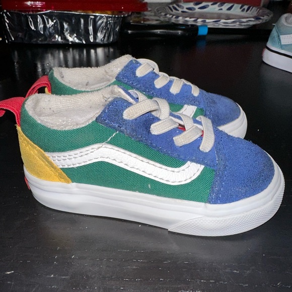 Vans Other - Toddler 5C Vans Slip On Color Block